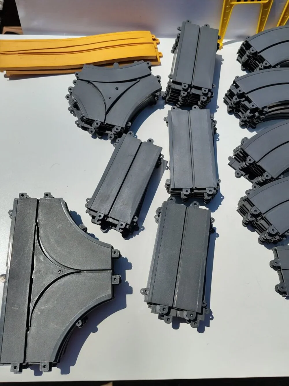Vintage Ideal Motorific Track Lot 134 Pieces Curves Straights Switches Meter